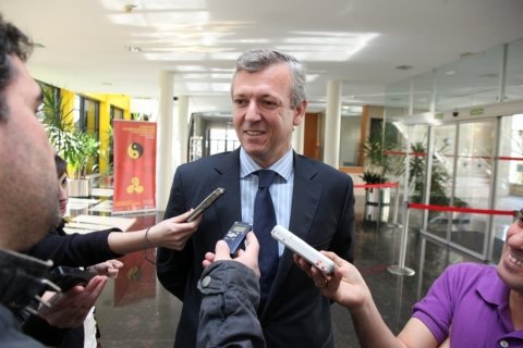 Imaxes Recepci&oacute;n Conselleiro Presidencia. Primeira parte. - Xornadas sobre autonomías en España e China: Galicia como exemplo